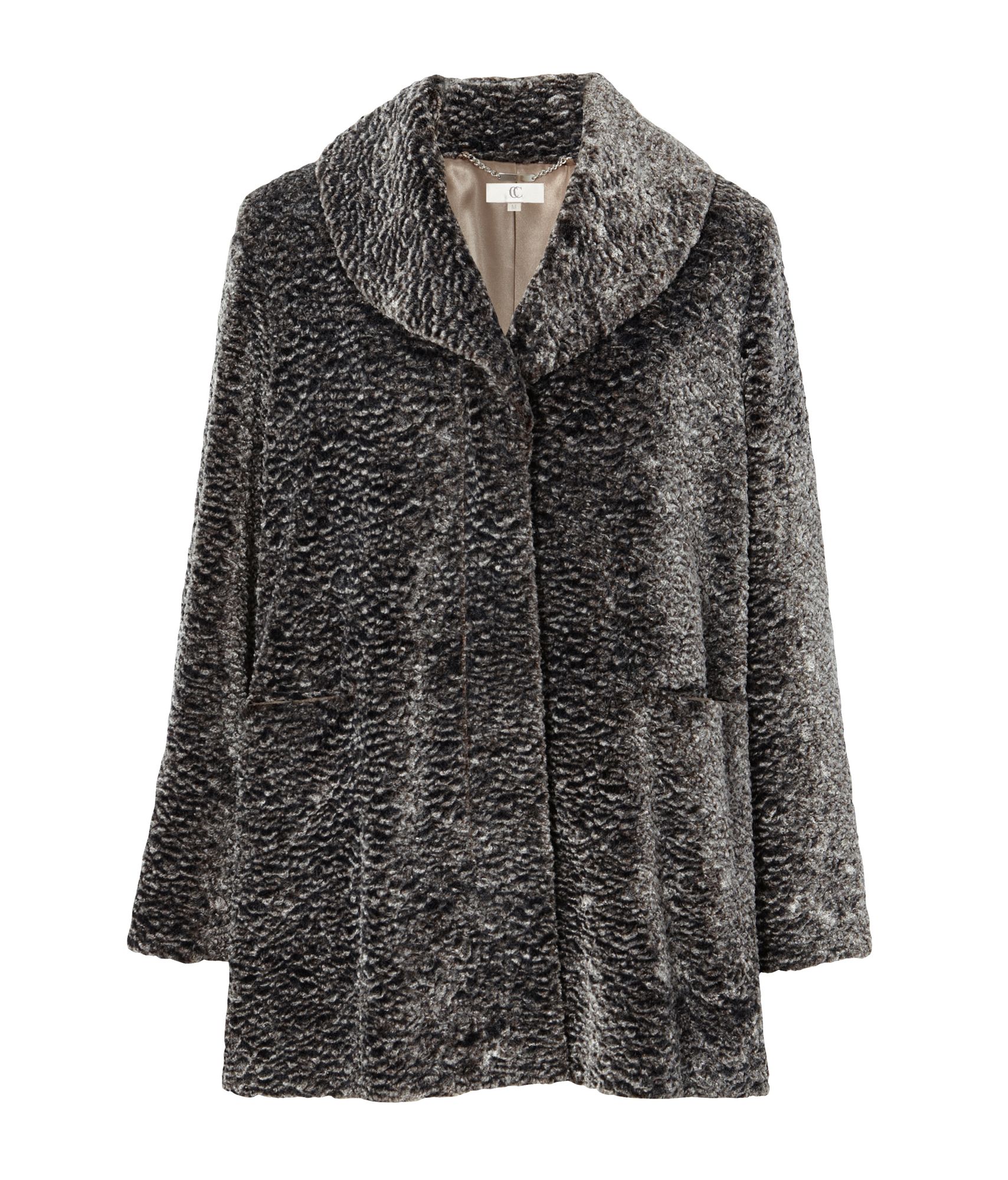 Cc Revere Collar Astrakhan in Gray (silver) Lyst