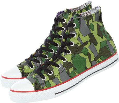 Converse Gorillaz Chuck Taylor All Star Hi Top in Green for Men - Lyst