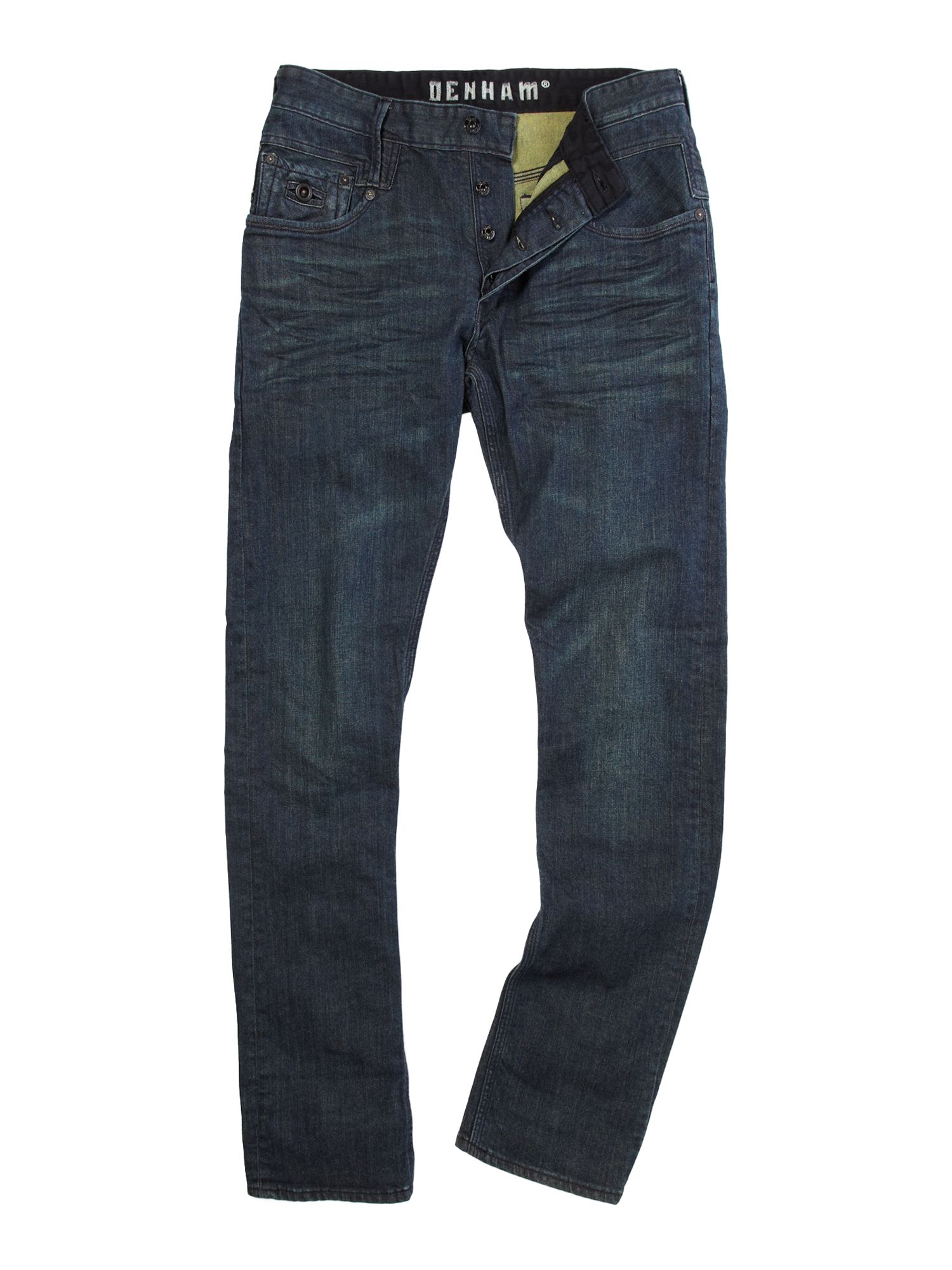 Denham Skin Tapered Fit Jeans in Blue for Men (denim) Lyst