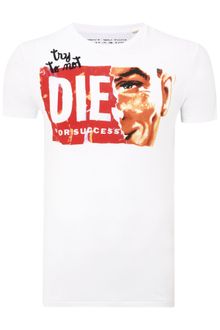 Diesel Mens Printed Tshirt - Lyst