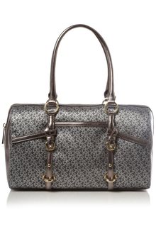 DKNY Coated Logo Bowling Bag - Lyst