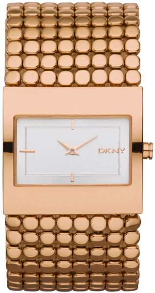 Dkny Ladies Essentials in Gold (rose gold) - Lyst