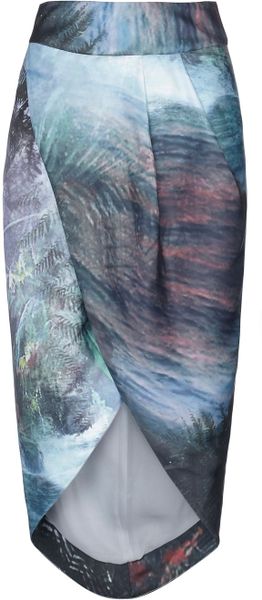 Full Circle Buttercup Wrap Skirt in Multicolor (multi-coloured) - Lyst