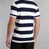 Gant Classic Fit Bar Striped Polo Shirt in White for Men - Lyst