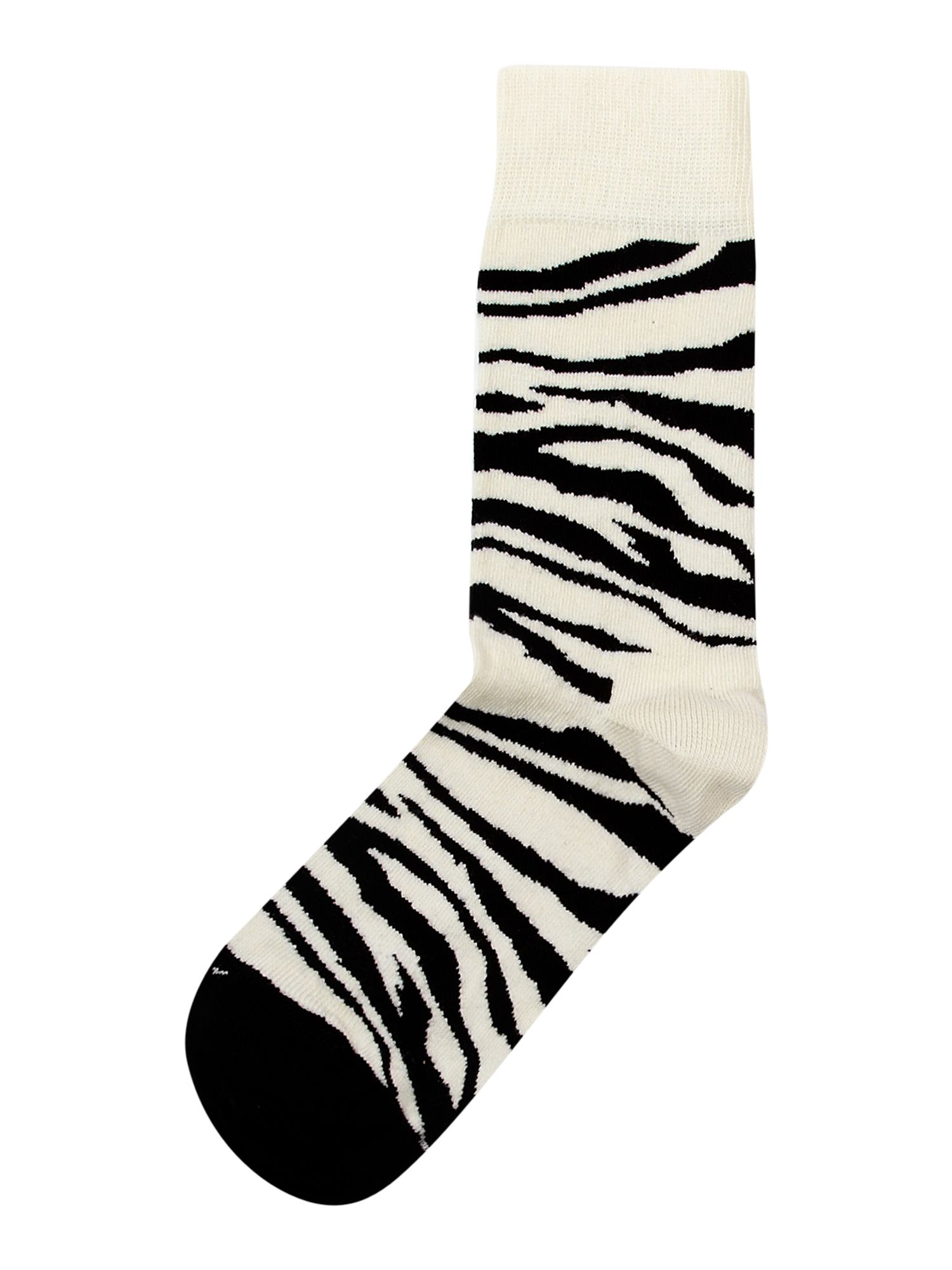 Happy Socks Zebra Print Socks in Animal (zebra) Lyst