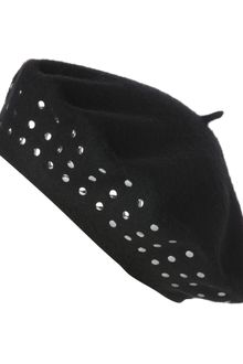 Helene Berman Studded Beret Hat - Lyst