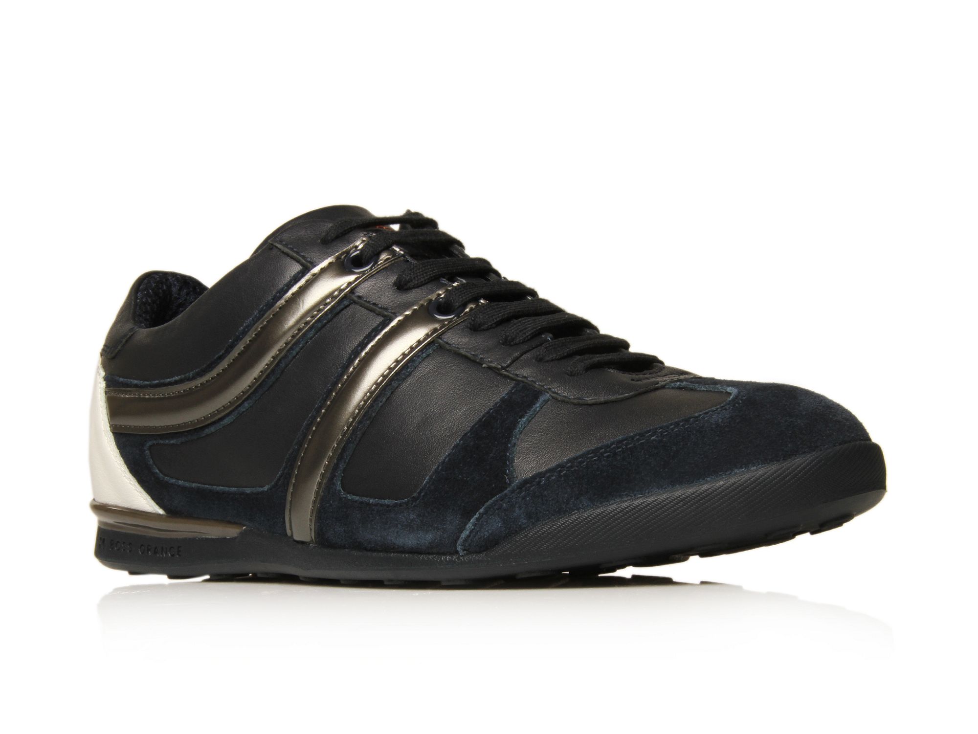 hugo boss navy blue sneakers
