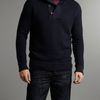Hugo Boss Quater Neck Knitwear in Blue for Men (navy) - Lyst