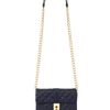 Jaeger Quilted Olympia Bag in Blue (navy) - Lyst