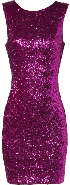 Jane Norman Sequin Dress - Lyst
