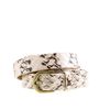 J.crew Snakeskin Belt in Beige (creamy peach) - Lyst