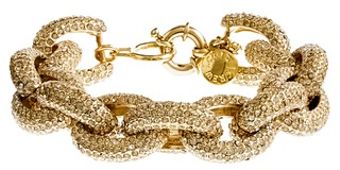 J.Crew Classic Pavé Link Bracelet - Lyst