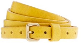 J.Crew Skinny Leather Belt - Lyst