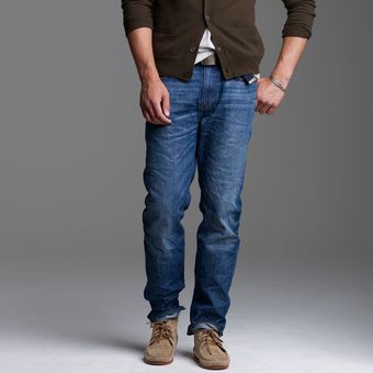 J.Crew Vintage Slim Straightfit Jean in Vintage Worn Wash - Lyst
