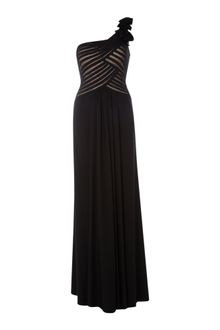Js Collections Ribbon Bodice One Shoulder Dress - Lyst