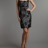 Js Collections Jacquard Scoop Dress in Gray (silver) - Lyst