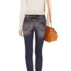 Karen Millen Turn Up Jean in Blue - Lyst