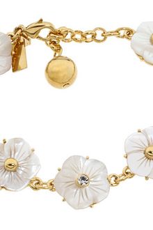 Kate Spade Crystal Corsage Bracelet - Lyst