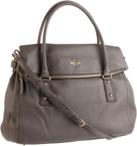 Kate Spade Kate Spade Travel Leslie Shoulder Bag in Gray (storm) - Lyst