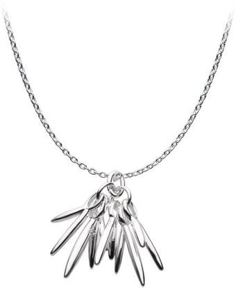 Kit Heath Small Silver Freeze Necklace - Lyst