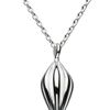 Kit Heath Small Pod Drop Necklace in Silver - Lyst
