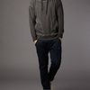 Label Lab Over Head Funnel Neck Sweat Top in Gray for Men (dark grey) - Lyst