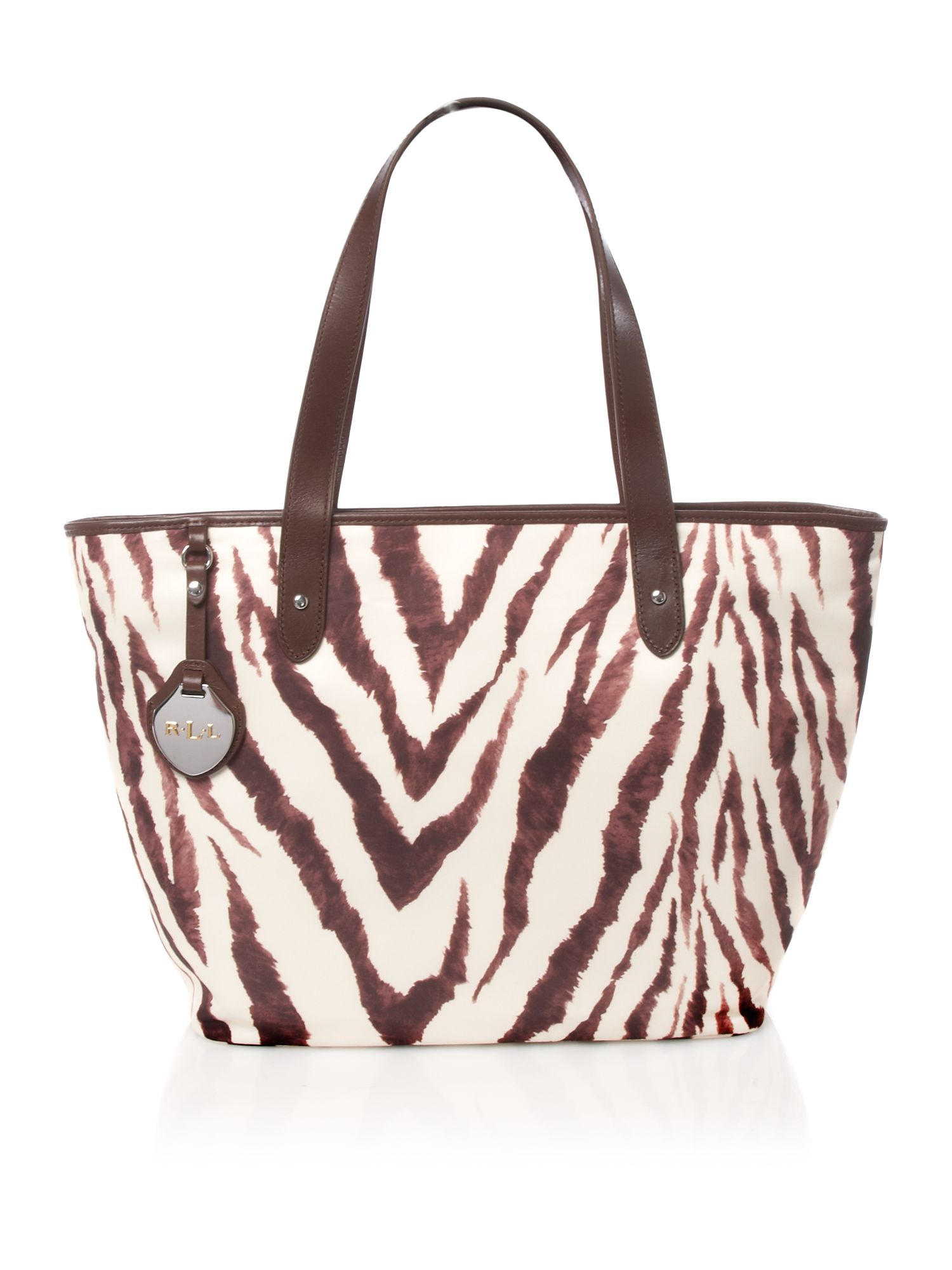 ralph lauren zebra bag