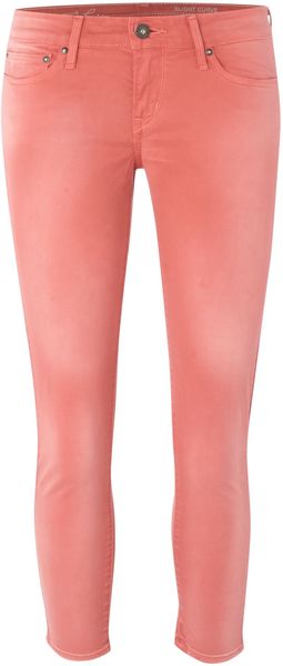  Low Rise Demi Curve Id Coloured Skinny Jean 