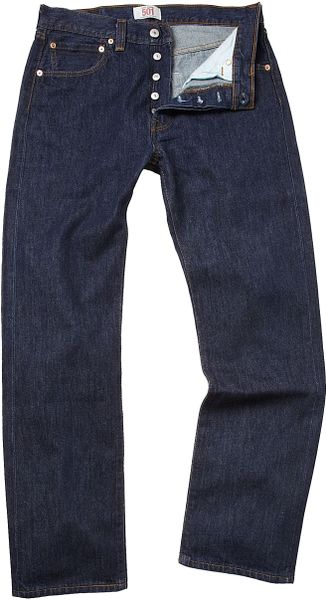 Levi's 501 One Wash Straight Jeans in Blue for Men (denim) - Lyst
