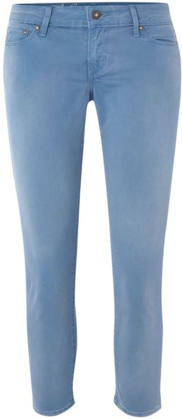  Low Rise Slight Curve Id Coloured Skinny Jean 