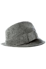 Linea Bow Detail Trilby Hat