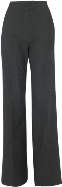 Linea Corded Waist Wide Leg Trousers in Gray (grey) - Lyst