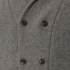 Linea Jacob Double Breasted Cardigan in Gray for Men (grey marl) - Lyst