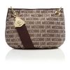 Love Moschino Jaquard Small Crossbody in Brown - Lyst
