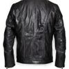Mango Leather Moto Jacket in Black for Men - Lyst