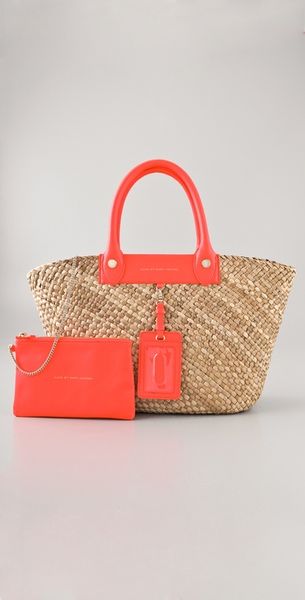 Marc By Marc Jacobs Preppy Straw Ragosa Tote - Lyst