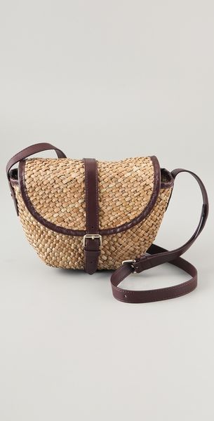 Preppy Straw Canteen Bag 