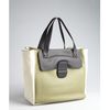 Marc Jacobs Olive and Ivory Leather Tote in Green (olive) - Lyst