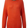 Mary Portas Slouchy Tape Yarn Knit Jumper in Red (poppy) - Lyst