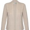 Minuet Petite Stone Cable Godet Cardigan in Beige (stone) - Lyst