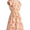 Modcloth Chance Of Sunshowers Dress in Beige (red) - Lyst