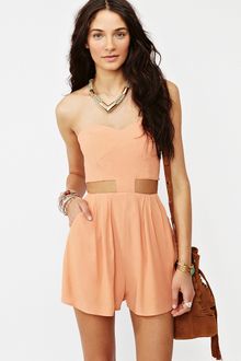 Nasty Gal Just Good Friends Romper - Lyst