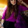 Nasty Gal Cutout Chiffon Blouse in Purple (fuchsia) - Lyst