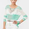 Nasty Gal Shoreline Knit in Green (mint) - Lyst