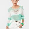 Nasty Gal Shoreline Knit in Green (mint) - Lyst