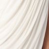 Obakki Elsa Strapless Draped Dress in White - Lyst