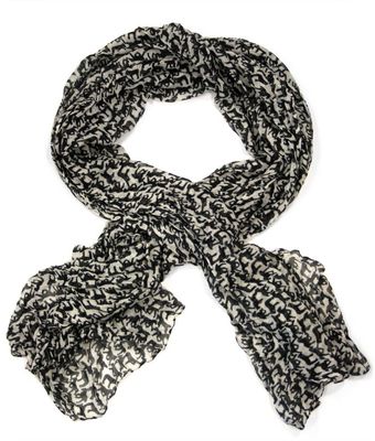 Ollie & Nic Whisper Horse Print Scarf  - Lyst
