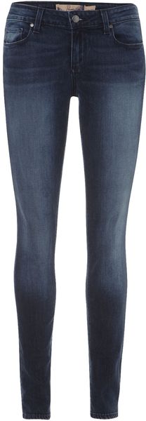 Paige Mid Rise Verdugo Skinny Leg Jean - Lyst