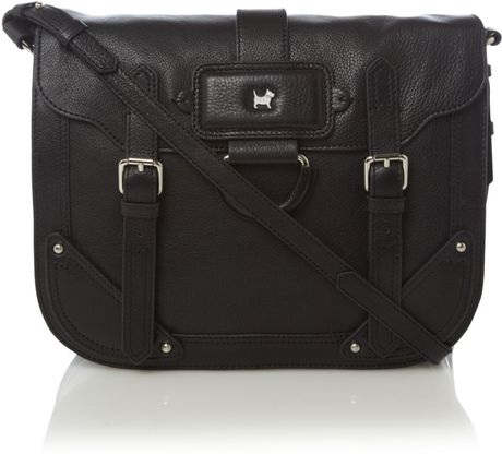 Radley Austin Large Ring Cross Body Bag in Black - Lyst