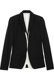Reed Krakoff Silk Vest Underlay Wool Blazer - Lyst